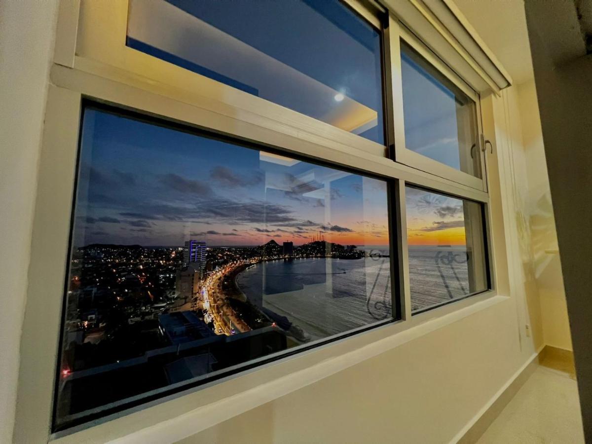 Ferienwohnung Sunset View Malecon 1404 Vista Panoramica Al Mar Mazatlán Exterior foto