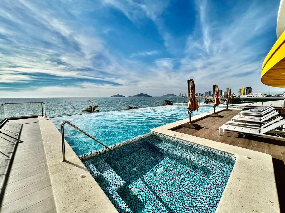 Ferienwohnung Sunset View Malecon 1404 Vista Panoramica Al Mar Mazatlán Exterior foto