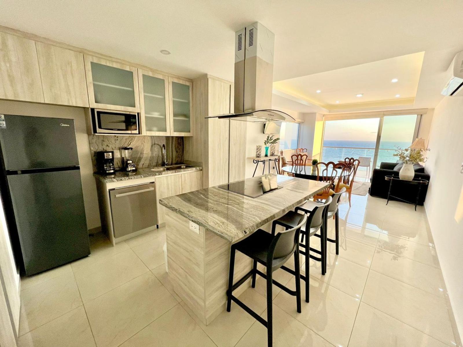 Ferienwohnung Sunset View Malecon 1404 Vista Panoramica Al Mar Mazatlán Exterior foto